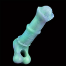 8.07in Silicone Soft Dildo Sleeve Horse Animal Luminous Penis Extender