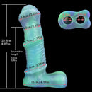 8.07in Silicone Soft Dildo Sleeve Horse Animal Luminous Penis Extender