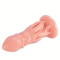 8.07in Simulated Octopus Anal Plug-Real Tentacle Dildo Granular Bump