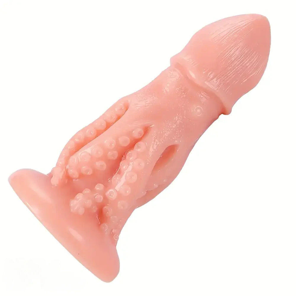 8.07in Simulated Octopus Anal Plug-Real Tentacle Dildo Granular Bump