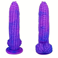 8.07in Special-shaped Anal Plug Liquid Silicone Female Anal Strip Corn Dildo