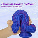 8.07in Special-shaped Anal Plug Liquid Silicone Female Anal Strip Corn Dildo