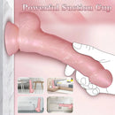 8.07in Strap on Dildo Elegant Lifelike Veins Large Dildo For Female