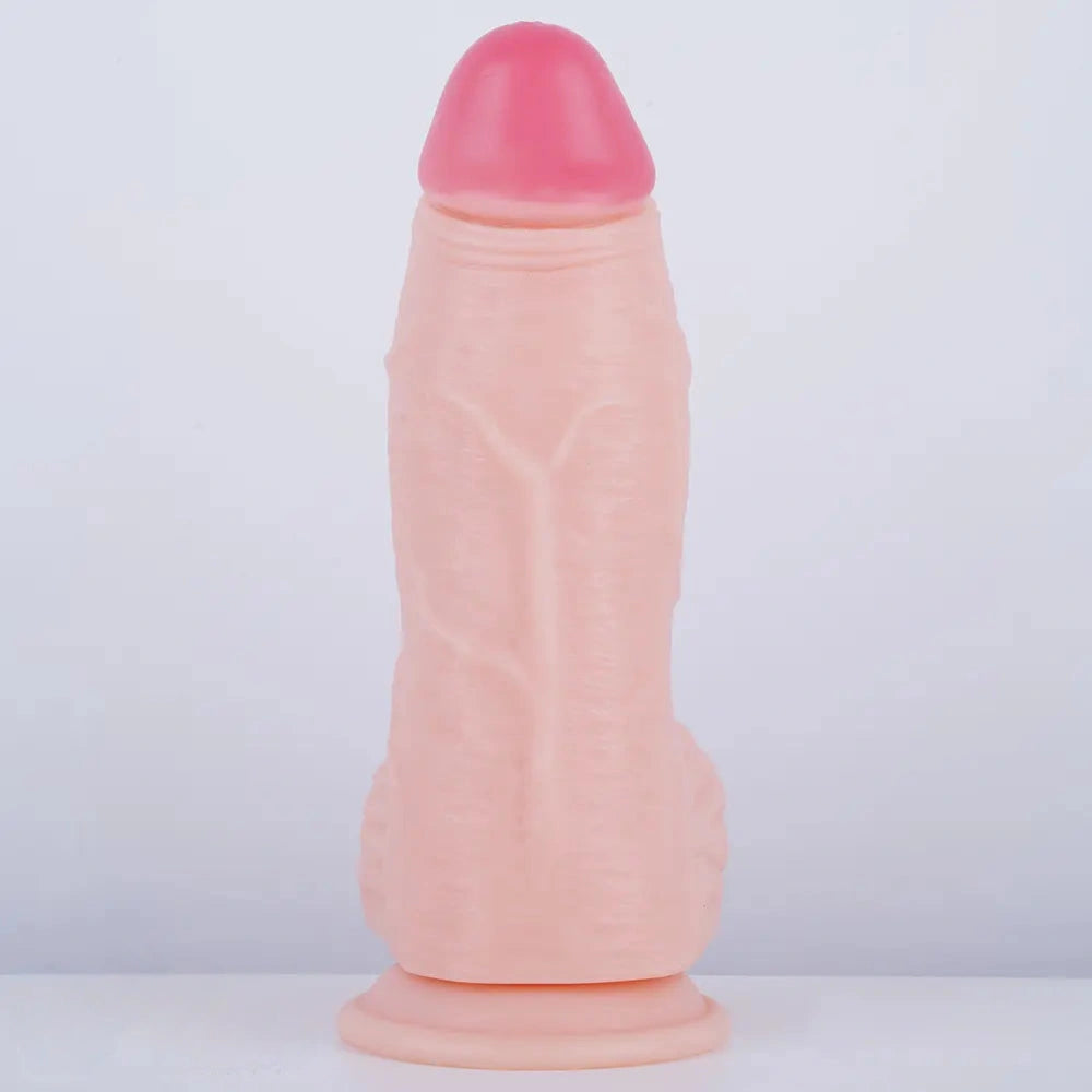 8.07in Thick Big Skin Real Dildo Sex Toy For Women Men Adult Sex Toy