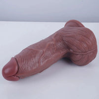 8.07in Thick Big Skin Real Dildo Sex Toy For Women Men Adult Sex Toy