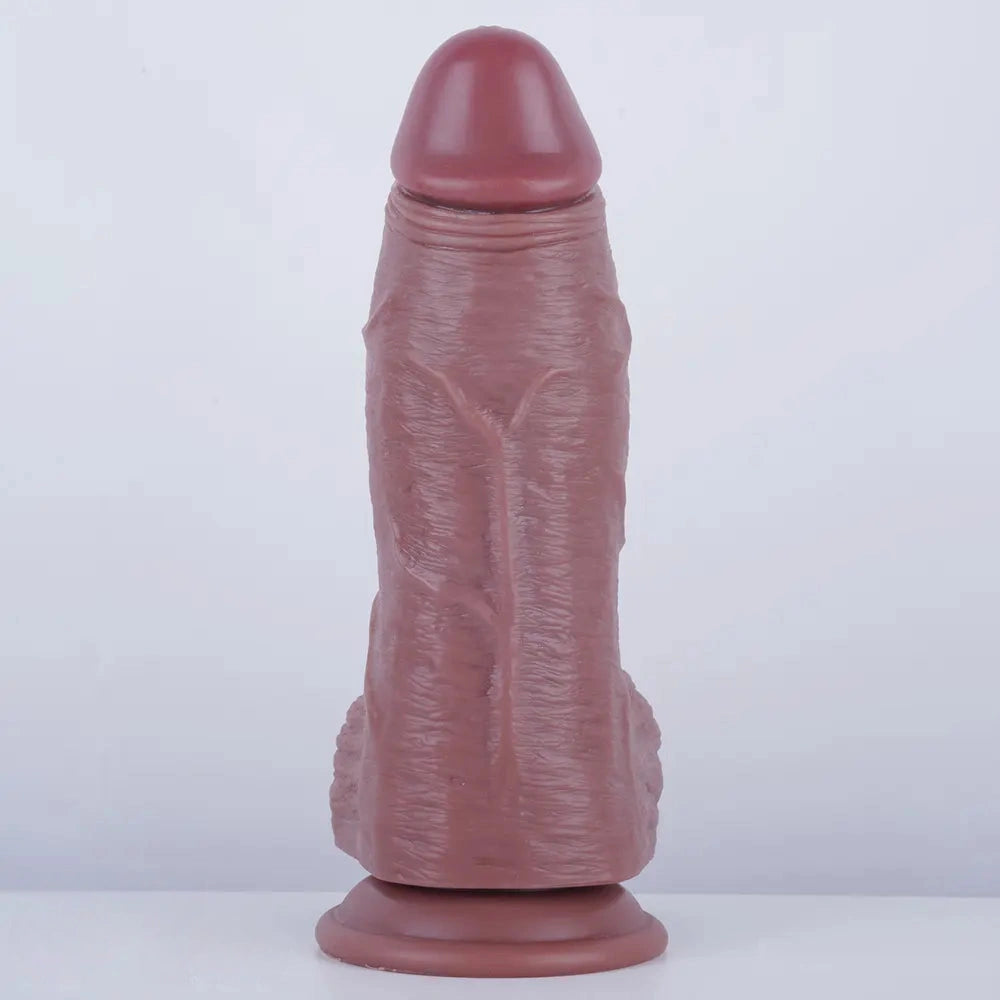8.07in Thick Big Skin Real Dildo Sex Toy For Women Men Adult Sex Toy