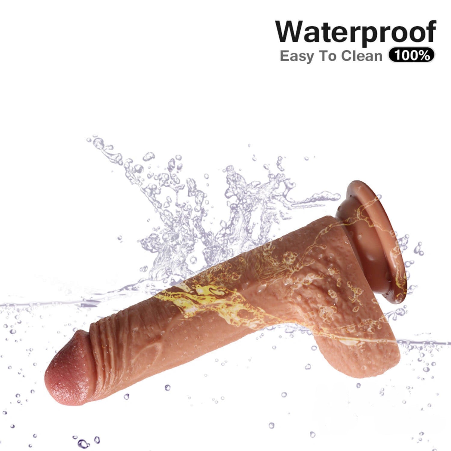 8.07in Top Quality Silicone Dildo Adult Toy For Anus Vagina Masturbation