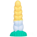 8.07in Twist Rope Design Fantasy Dildo Flexible Lifelike Sex Toy