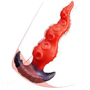 8.07in Wearable Fantasy Tentacle Anal Plug Silicone Monster Dildo