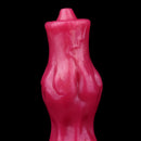 8.11in Dog Knot Silicone Soft Big Ejaculating Dildo G-Spot Stimulato Massager