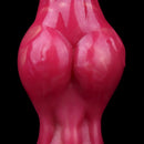8.11in Dog Knot Silicone Soft Big Ejaculating Dildo G-Spot Stimulato Massager