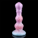 8.11in Inflatable Silicone Soft Dildo Squeeze Water Female Male Sex Toy