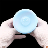 8.11in Inflatable Silicone Soft Dildo Squeeze Water Female Male Sex Toy