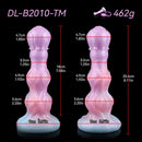 8.11in Inflatable Silicone Soft Dildo Squeeze Water Female Male Sex Toy