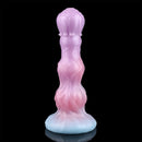 8.11in Inflatable Silicone Soft Dildo Squeeze Water Female Male Sex Toy