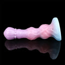 8.11in Inflatable Silicone Soft Dildo Squeeze Water Female Male Sex Toy