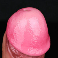 8.11in Inflatable Squirting Soft Silicone Dildo For Man Woman Anal Sex Toy