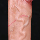 8.11in Inflatable Squirting Soft Silicone Dildo For Man Woman Anal Sex Toy