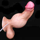 8.11in Inflatable Squirting Soft Silicone Dildo For Man Woman Anal Sex Toy