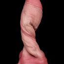 8.11in Realistic Feeling Skin Hollow Sleeve Cock Strap on Dildo Cock Toy