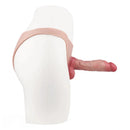 8.11in Realistic Feeling Skin Hollow Sleeve Cock Strap on Dildo Cock Toy