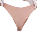 8.11in Realistic Feeling Skin Hollow Sleeve Cock Strap on Dildo Cock Toy