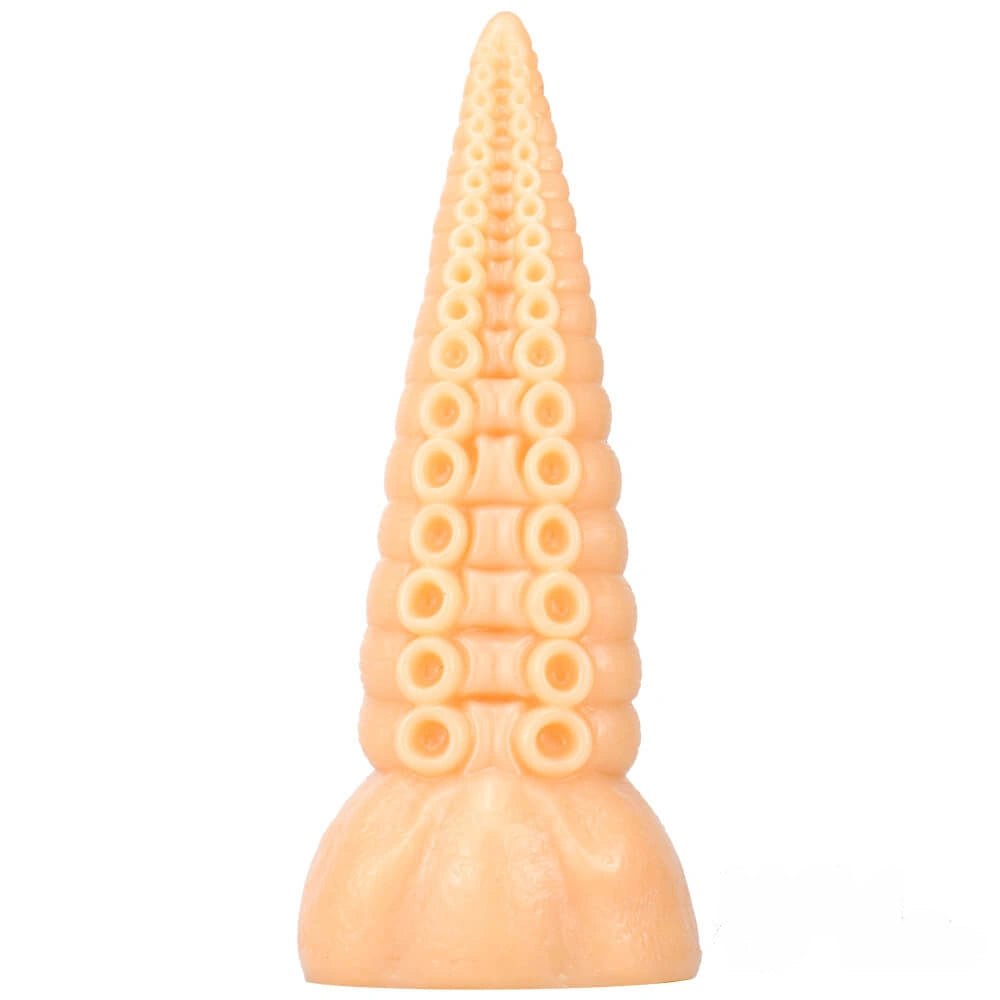 8.11in Weird Octopus Tentacle Penis Soft Dildo For Women Toy