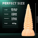 8.11in Weird Octopus Tentacle Penis Soft Dildo For Women Toy