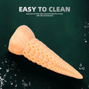 8.11in Weird Octopus Tentacle Penis Soft Dildo For Women Toy