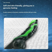8.11in Weird Penis Three Colors Liquid Silicone Postpartum Handle Dildo