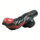 8.11in Weird Penis Three Colors Liquid Silicone Postpartum Handle Dildo