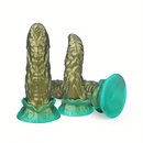 8.14in 9.37in Skin-Feel Big Cock Silicone Soft Fantasy Monster Dildo