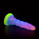 8.14in Flexible Silicone Soft Big Dildo Luminous Monster Sex Toy
