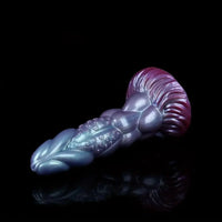 8.14in Liquid Silicone Space Bug Anal Plug Women Men Anal Trainer Dildo