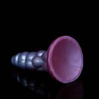 8.14in Liquid Silicone Space Bug Anal Plug Women Men Anal Trainer Dildo