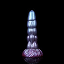 8.14in Liquid Silicone Space Bug Anal Plug Women Men Anal Trainer Dildo