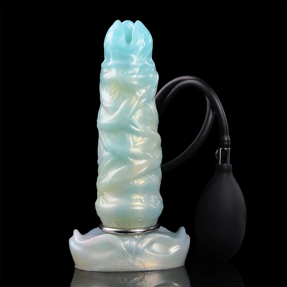 8.14in Ovipositor Egg Laying Inflatable Dildo For Sensitivity Performance