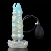 8.14in Ovipositor Egg Laying Inflatable Dildo For Sensitivity Performance