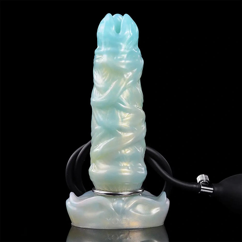 8.14in Ovipositor Egg Laying Inflatable Dildo For Sensitivity Performance
