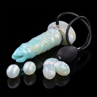 8.14in Ovipositor Egg Laying Inflatable Dildo For Sensitivity Performance