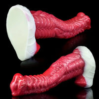 8.15in 9.29in 10.63in Soft Silicone Thick Fantasy Monster Female Dildo