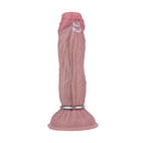 8.15in Ovipositor Platinum Silicone Dildo Penis Woman Masturbator Adult Sex Toy