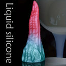 8.18in Dragon Monster Real Silicone Soft Dildo Penis Anal Expander