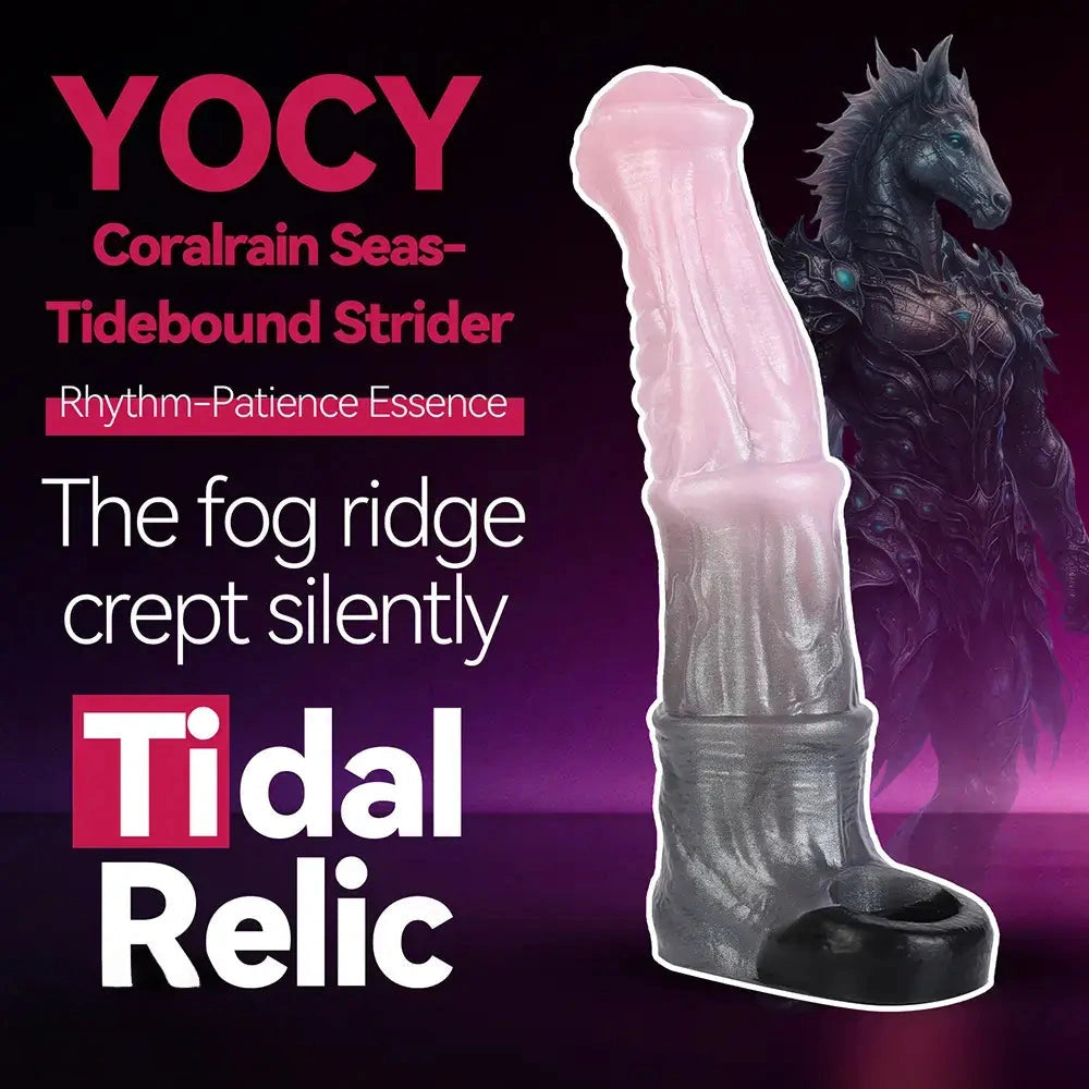 8.18in Horse Cock Hollow Cock Sleeve Dildo For Enlargement Dildo Sleeve