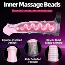 8.18in Horse Cock Hollow Cock Sleeve Dildo For Enlargement Dildo Sleeve
