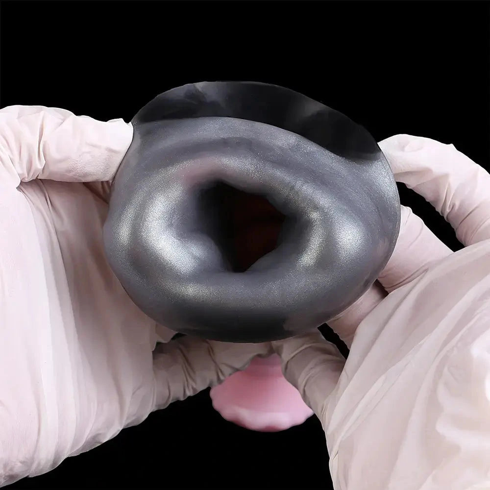 8.18in Horse Cock Hollow Cock Sleeve Dildo For Enlargement Dildo Sleeve