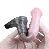 8.18in Horse Cock Hollow Cock Sleeve Dildo For Enlargement Dildo Sleeve
