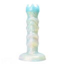 8.18in Soft Fleshy Texture Big Cock Ovipositor Egg Laying Inflatable Dildo