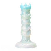 8.18in Soft Fleshy Texture Big Cock Ovipositor Egg Laying Inflatable Dildo