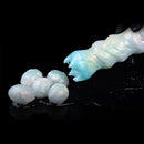 8.18in Soft Fleshy Texture Big Cock Ovipositor Egg Laying Inflatable Dildo